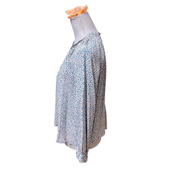 Madewell Silk Poet Top in Bitsy Floral size S - Picture 4 of 15